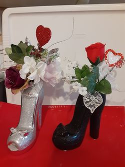 Ceramic High Heel Arrangement