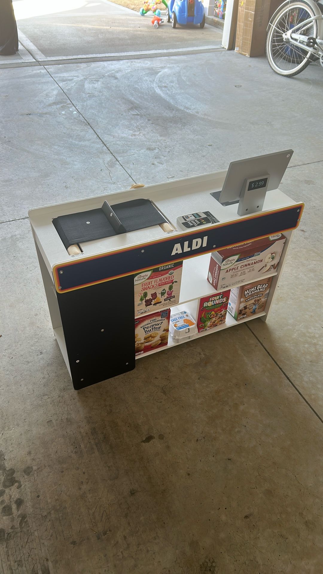 Aldi Toddler Cashier Stand