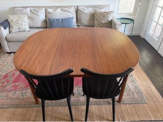 Vintage DUX Teak Extendable Dining Table – Made in Sweden