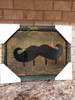 Mustache Key Holder