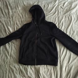 Men's Guess Los Angeles Zip Up Hoodie Fleece Size M Brand New 