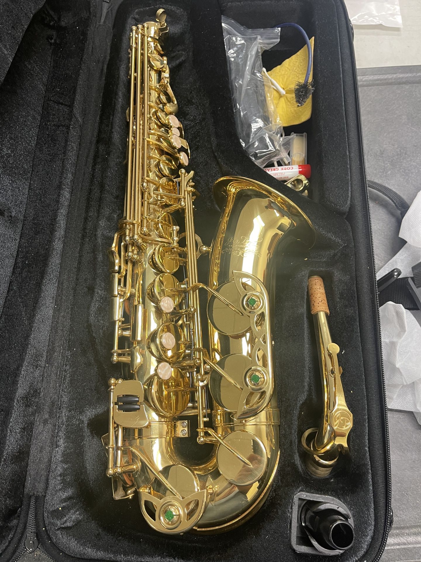 Jean Paul Alto Saxophone, Case & Maintenance Kit