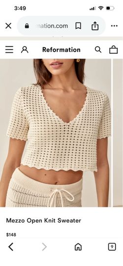 Knit sweater