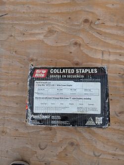 Grip-Rite Collated Staples/ Grapas en secuencia
