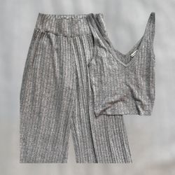 Abercrombie Tank And wide Leg Set