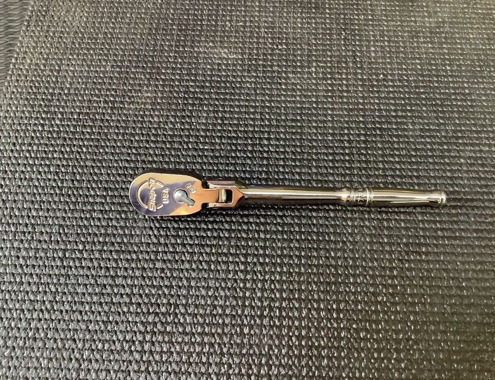 Snap-on TF72 1/4” flex head ratchet 