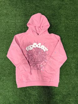 Sp5der Hoodie Pink