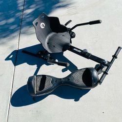 hover board buggy  w board , see description