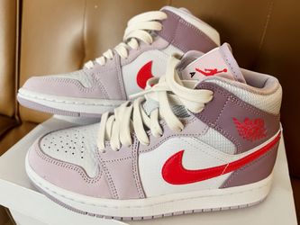 Size 5.5 Nike Air Jordan 1 Mid Valentine's Day  DR0174-500 
