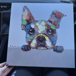 French Bulldog Painting 