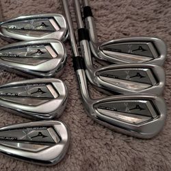 Mizuno JPX 921 Hot Metal Irons – 4‑PW – KBS Tour 90 Regular – Good Condition