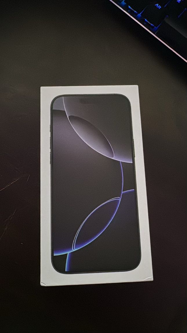 IPhone 16 Pro Max , Black Titanium , Unlocked 1TB
