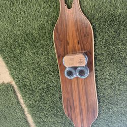 Blank Long Board With Wheels Only 