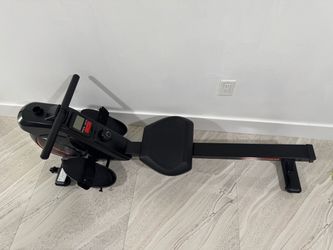 Exercise bike machine and rowing machine