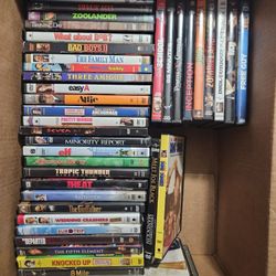 Box Of Old DVDs