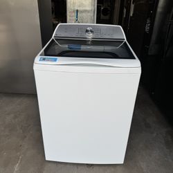 GE Profile 5.0 cu. ft. High-Efficiency Smart Top Load Washer in White with Impeller and Microban Technology, Energy Star