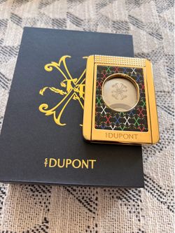 S.T. Dupont Cigar Cutter With Stand Arturo Fuente Opus X, 003460F