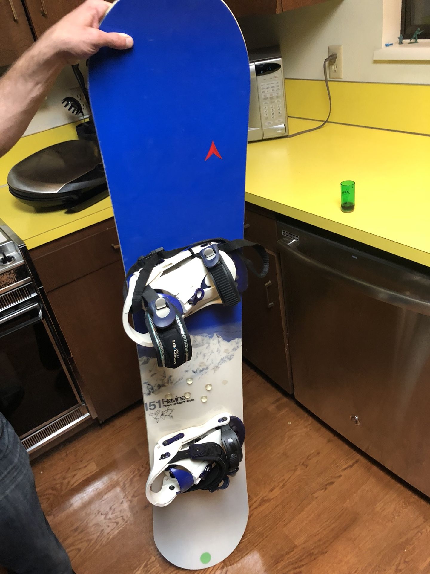 Dynastar Ravine 151 with Nidecker bindings small 58 inches very clean