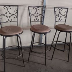 3 Nice Bar Stools 