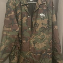 Vans Camo Windbreaker