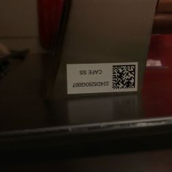 Refrigerator -CAFE Ss  Black Double Door  