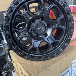 17” MVX off-road 6x139 Matte Black 