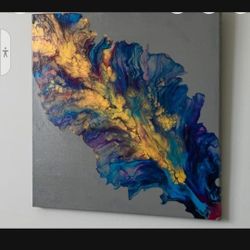 Color Full The Orginal Abstract Art Done Artist @Samanthasinspiredart 