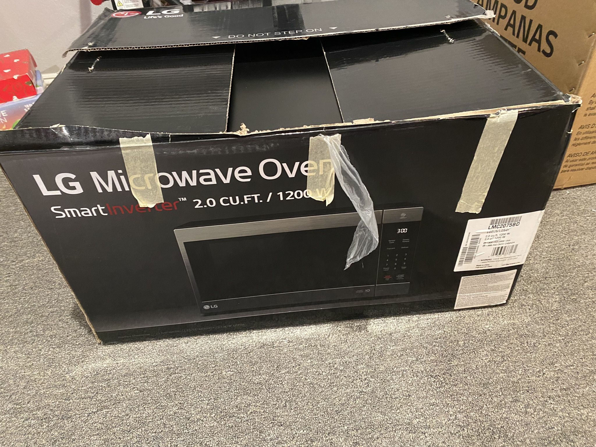 LG LARGE MICROWAVE
