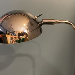 Robert Sonneman Kovacs Mid Century Modern Modernist Chrome Floor Lamp Torchiere