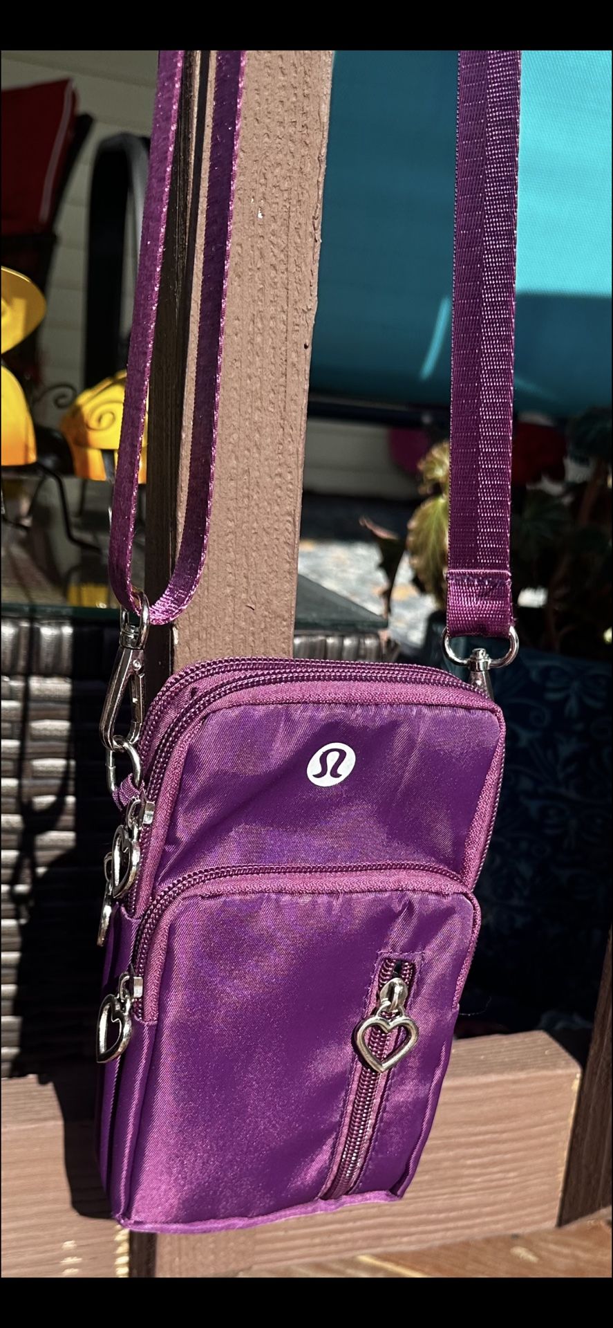 Purple Lulu Crossbody Belt Bag