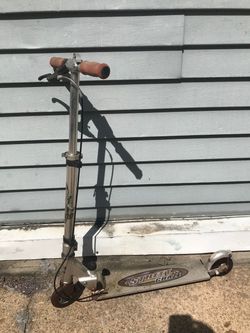 Nice heavy duty razor scooter with handbrake only $25