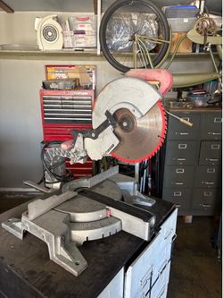 12 inch compound slide meter saw with laser.
