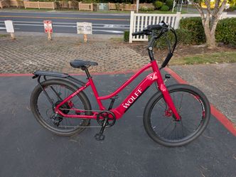 Wolff Ursa ST class 2 electric bike red size S/M