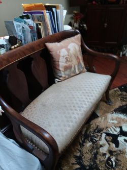 Wooden Antique Style Bench