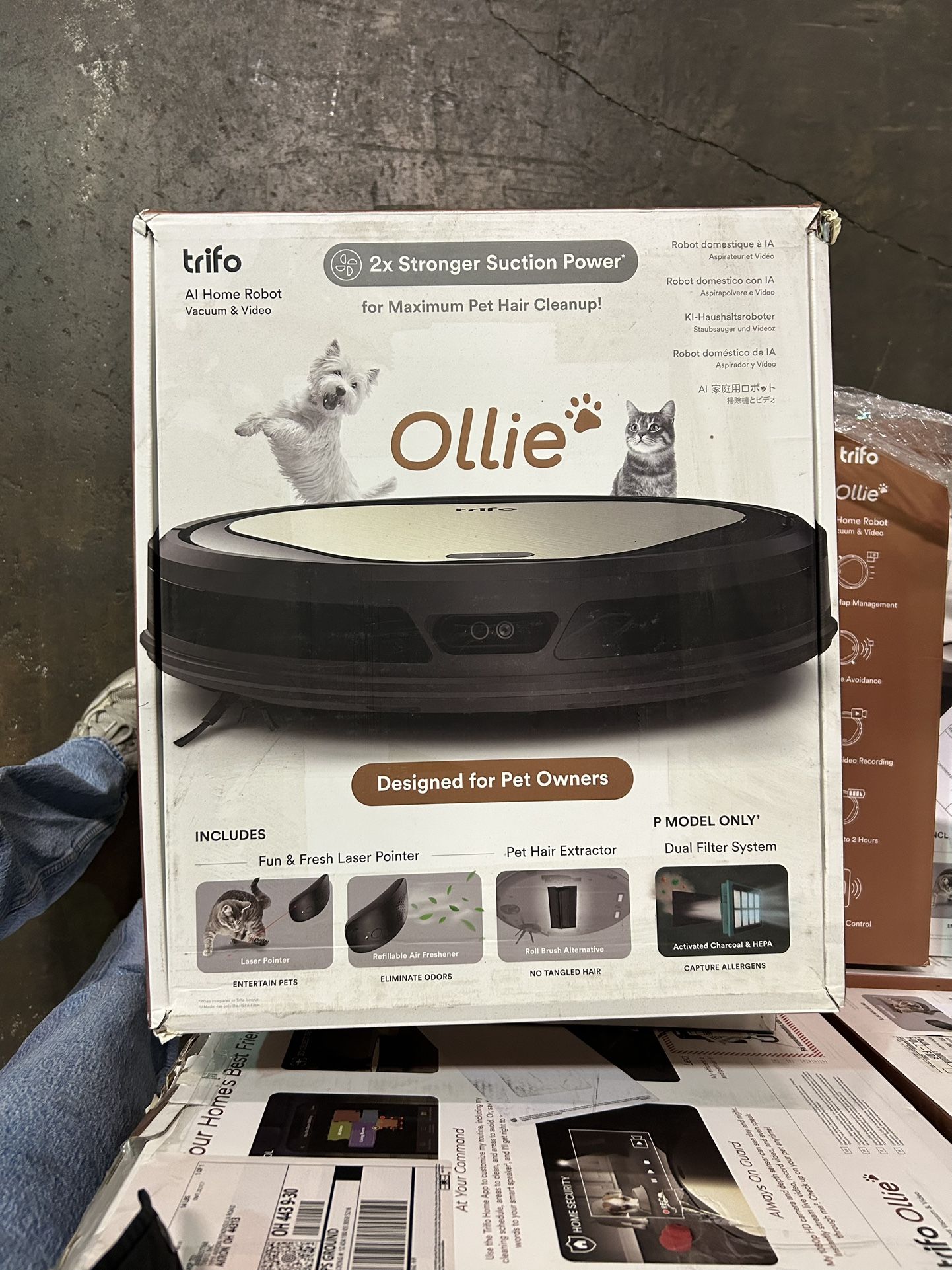 refurbished trifo vacuum robot