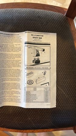 Utility   bar for GM car kit number 1(contact info removed)