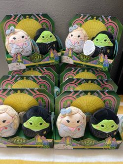 Squishmallows 5" Gershwin Shiz U Elphaba & Glinda Little Plush