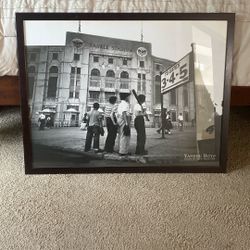 Framed Baseball Picture
