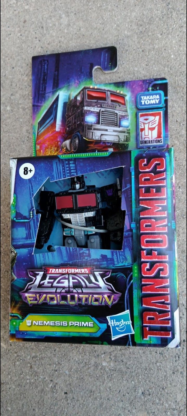 Transformers Legacy Core Nemesis Prime
