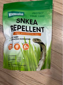 Whenoalus snkea repellent