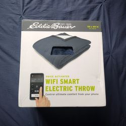Eddie Bauer Wifi Smart Electric Throw