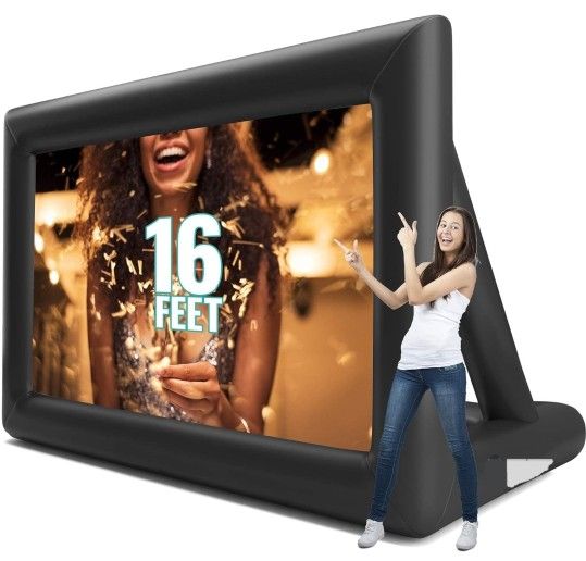 BRAND NEW!! 16 FT Inflatable Screen WITH BLOWER