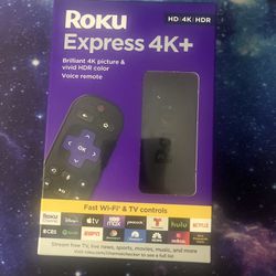 Roku express 4 k plus