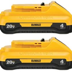 Dewalt 20V MAX 4 AH Battery 2-Pk Genuine New DCB240-2