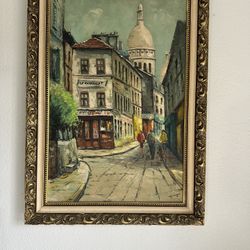 Vintage Oil Painting Art
