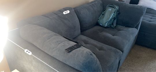 Sectional couches less then a year old perfect condition from Costco