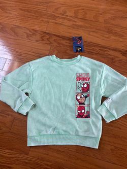NWT Marvel Spiderman boys sweatshirt