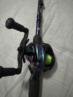 Abu Garcia Ike Delay MHR Rod And Reel Mint Fishing Bass