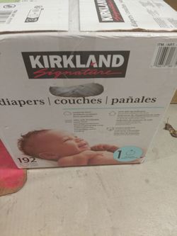 Kirkland size 1 diapers