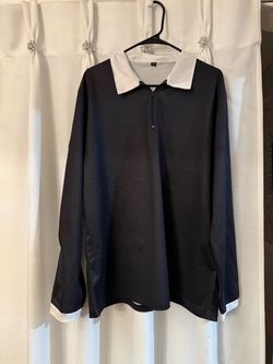 Men’s modern dress shirt like new black color size XL